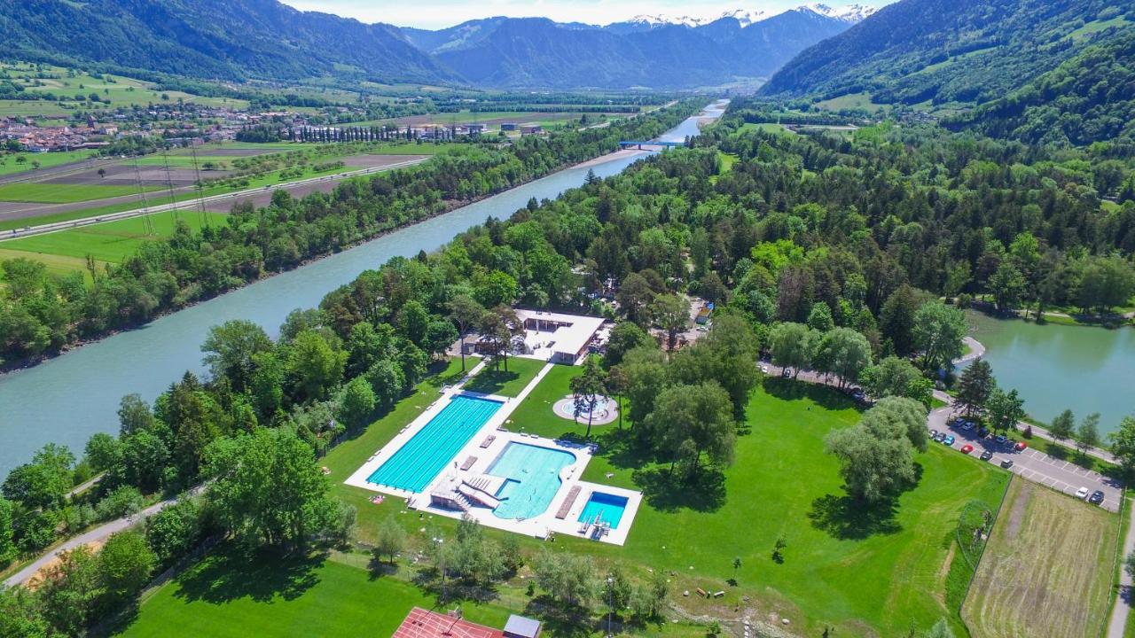 Neptun 3 - Im Zentrum Von Bad Ragaz, Mit Kl. Balkon Exteriér fotografie